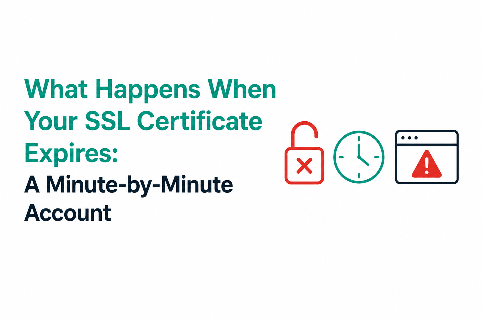 What Happens When Your SSL Certificate Expires: A Minute-by-Minute Account
