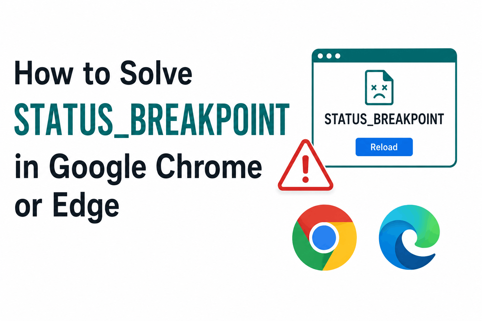 How to Fix the STATUS_BREAKPOINT Error in Chrome and Edge