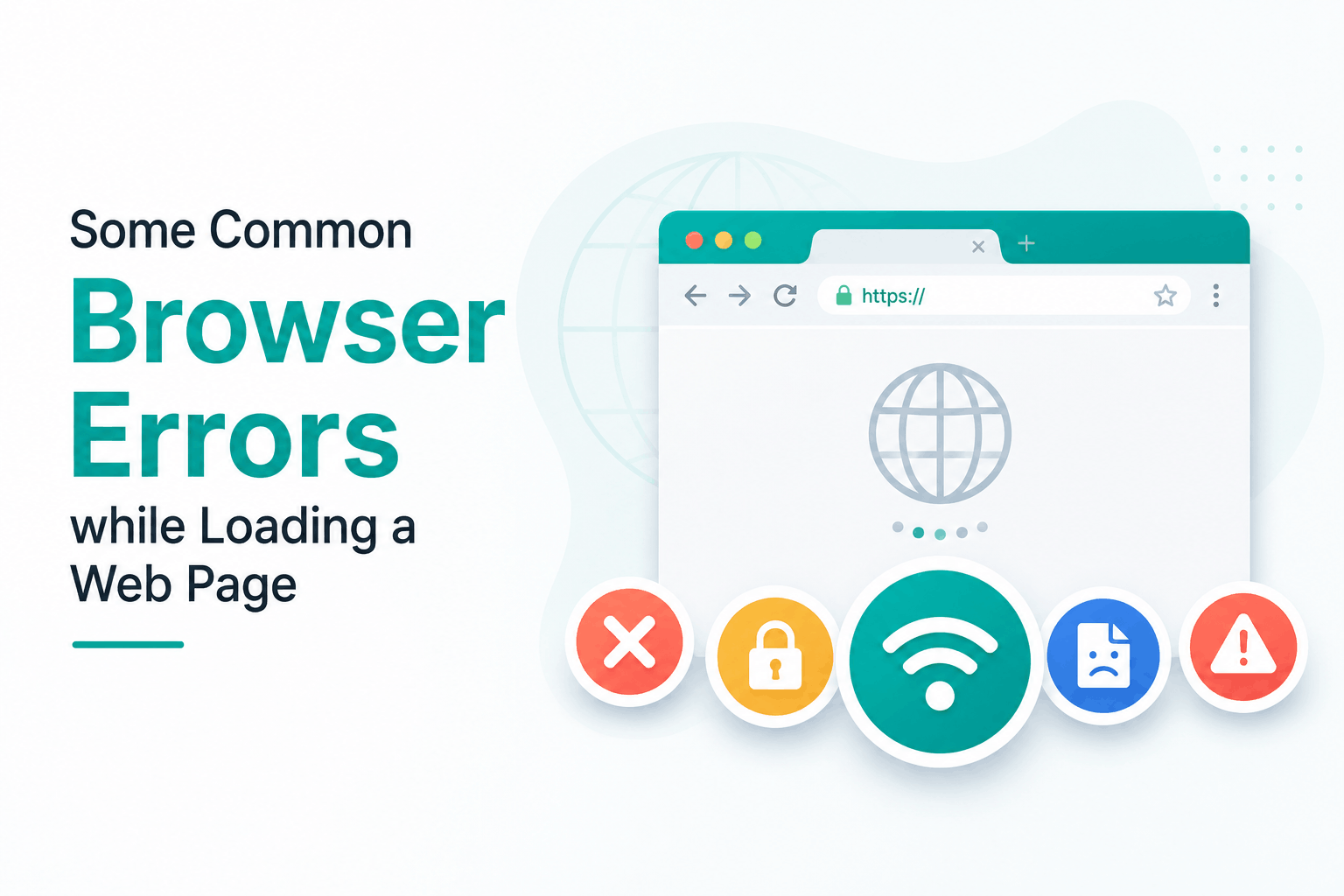 Some Common Browser Errors while Loading a Web Page