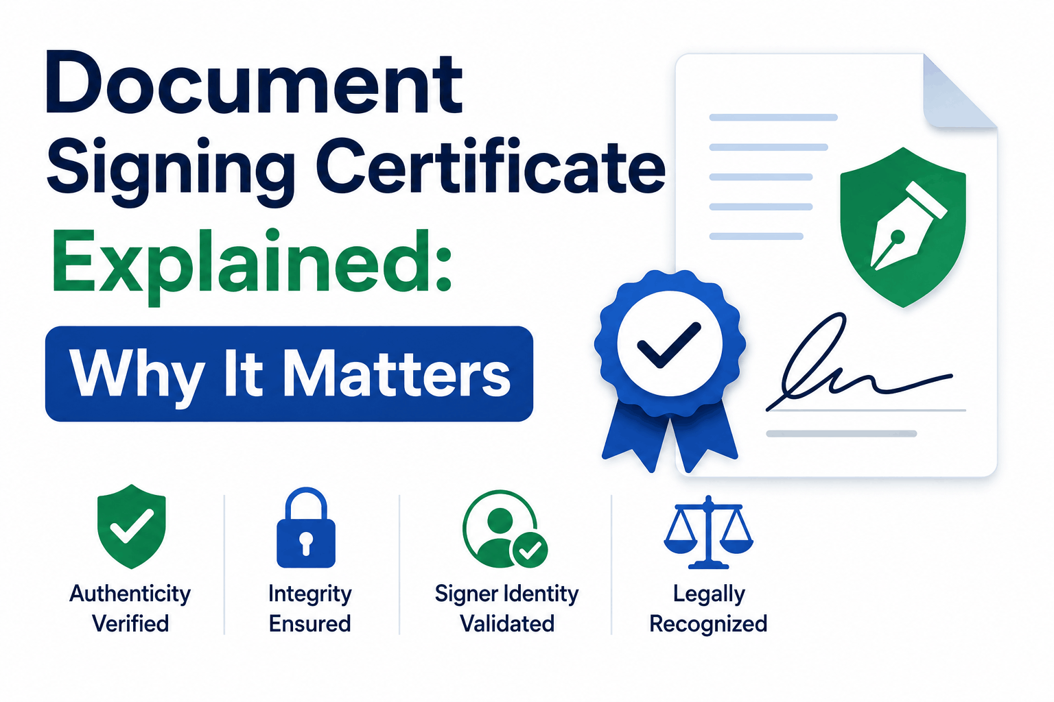 What Is a Document Signing Certificate and Why Does It Matter? A Complete Guide