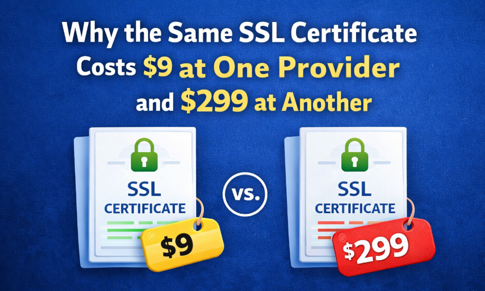 Why the Same SSL Certificate Costs $9 at One Provider and $299 at Another